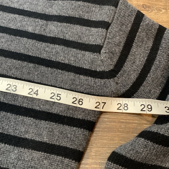 NWT!! R|Label by THE RESET Charcoal Wool + Cashmere Funnel Neck Sweater- sz XL - Picture 7 of 10